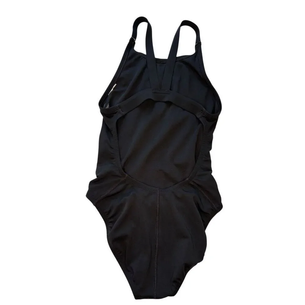 Nike Hydrastrong black one piece swimsuit - 4